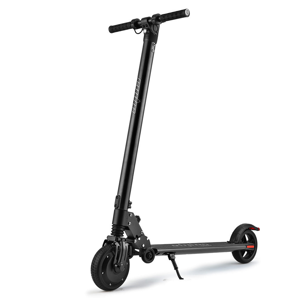 NNEDSZ Peak 300W 10Ah Electric Scooter, Suspension, for Adults or Teens, Black