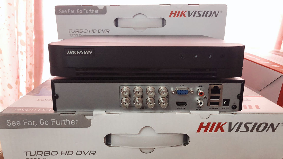 Hikvision 8CH DVR Hybrid 5MP night vision outdoor and indoor Security Camera KIT